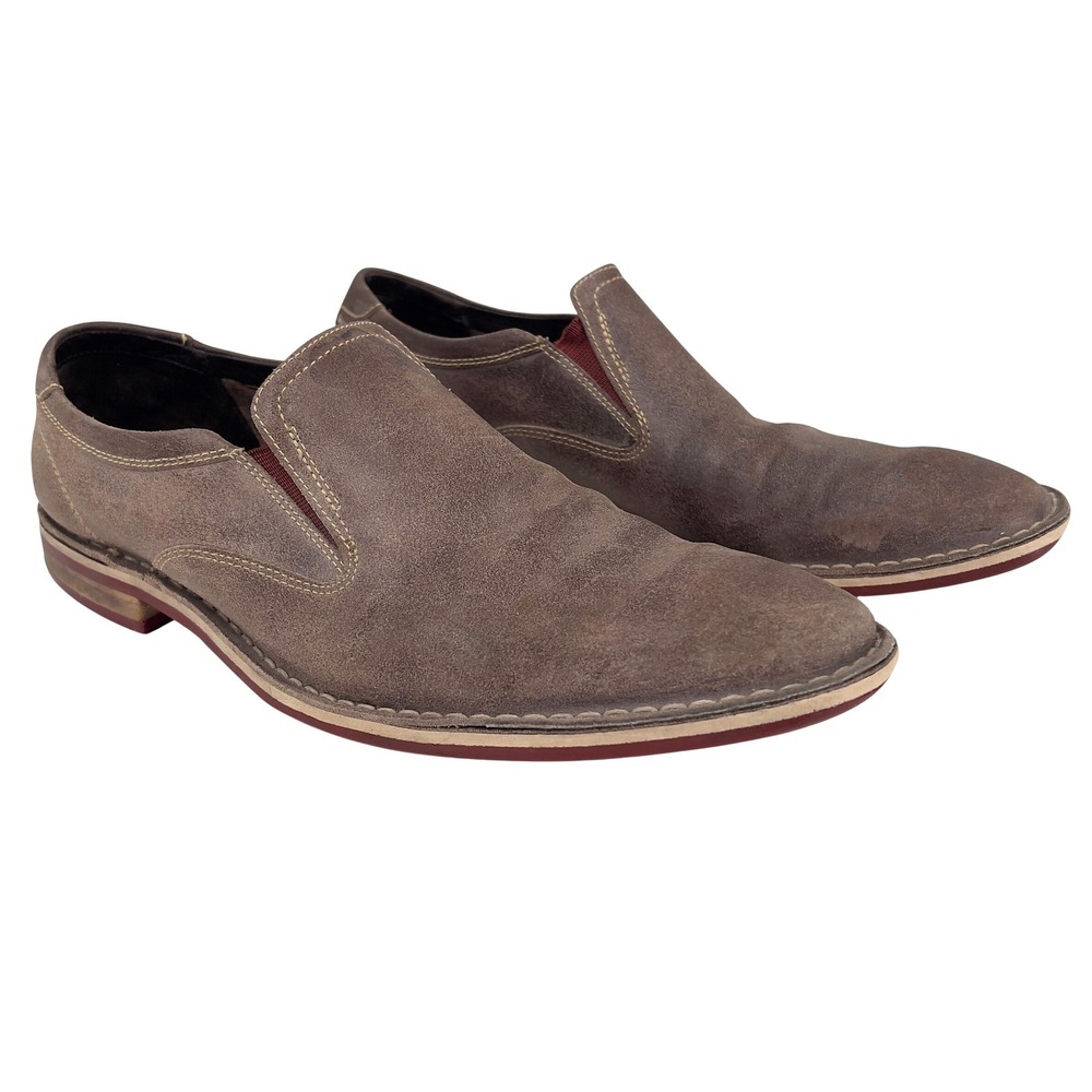 Vintage Cole Haan Nike Era Mens Brown Leather Venetian Slip On Loafer Y2K 11 M